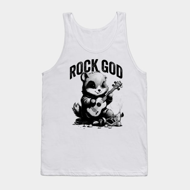 Rock God Tank Top by n23tees